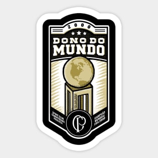 Corinthians Dono do Mundo - Mundial 2000 Sticker